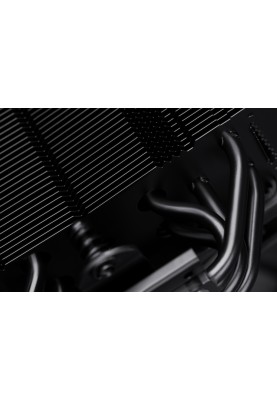 Кулер для процесора Noctua NH-U12S chromax.black, алюміній/мідь, 1x120 мм, для Intel 115x/1200/1700/2011/2066, AMD AMx/FMx, до 130 Вт