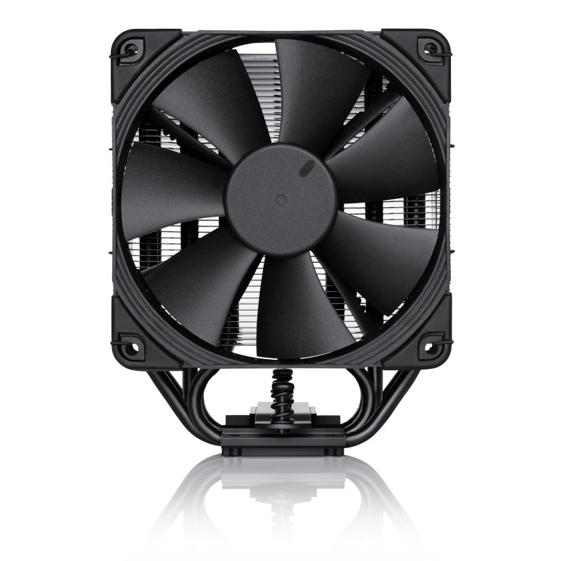Кулер для процесора Noctua NH-U12S chromax.black, алюміній/мідь, 1x120 мм, для Intel LGA1851, 1700, 1200, 1150, 1151, 1155, 1156, AMD AMx/FMx, до 130 Вт