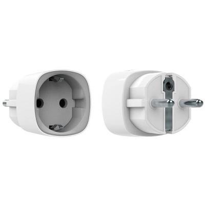 Розумна розетка з лічильником енергоспоживання Ajax Socket, White, 802.11b/g/n, одинарна, 230V, IP20, 11/15A (000012320)
