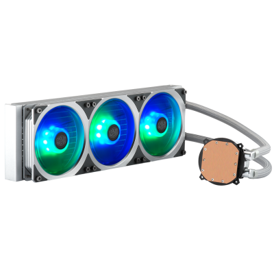 Система рідинного охолодження Cooler Master MasterLiquid ML360P Silver Edition, рідинне охолодження, алюміній, для Intel 2066/2011-v3/2011/1151/1150/1155/1156/1366/775, AMD TR4/AM4/AM3+/AM3/AM2+/AM2/FM2+/FM2/FM1 (MLY-D36M-A18PA-R1)