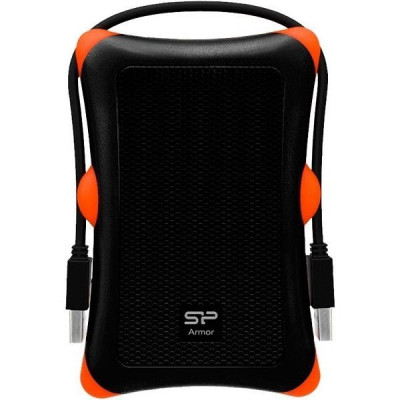 Зовнішній жорсткий диск 1Tb Silicon Power Armor A30, Black, 2.5", USB 3.0 (SP010TBPHDA30S3K)