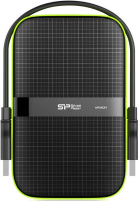 Зовнішній жорсткий диск 1Tb Silicon Power Armor A60, Black, 2.5", USB 3.0 (SP010TBPHDA60S3K)