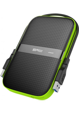Зовнішній жорсткий диск 1Tb Silicon Power Armor A60, Black, 2.5", USB 3.0 (SP010TBPHDA60S3K)