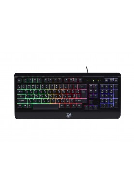 Клавіатура 2E KG320 GAMING, Black, USB, LED підсвічування, алюміній, 1,8 м (2E-KG320UB)