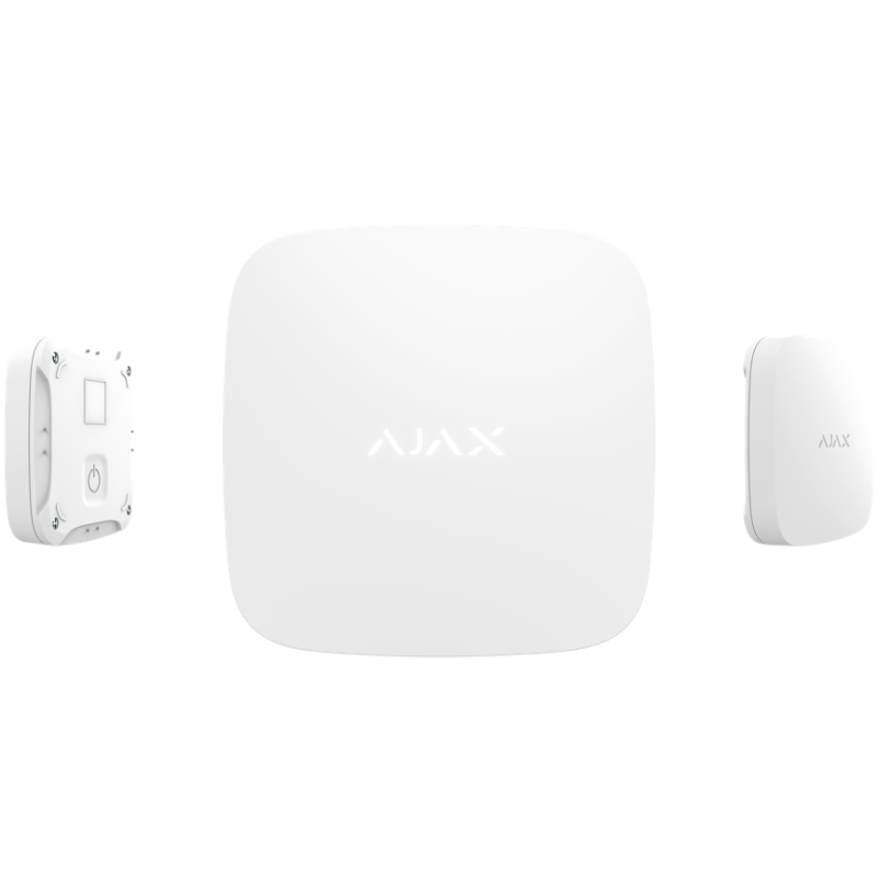 Бездротовий датчик протікання/затоплення Ajax LeaksProtect, White, 2xAAA, IP65, 56x56x14 мм, 40 г