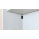 Бездротовий датчик відкриття дверей/вікна Ajax DoorProtect, Black, 1xCR123A, 20x90 мм, 29 г