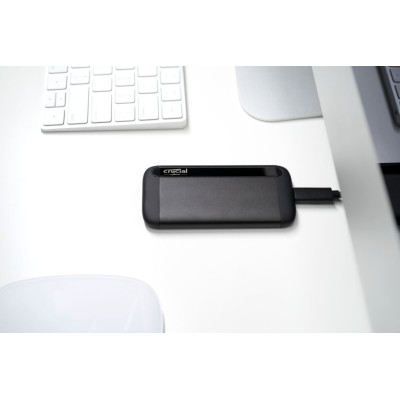 Зовнішній накопичувач SSD, 1Tb, Crucial X8, Black, USB 3.2 Gen.2, до 1050 MB/s (CT1000X8SSD9)