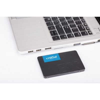 Твердотільний накопичувач 1Tb, Crucial BX500, SATA3, 2.5", 3D TLC, 540/500 MB/s (CT1000BX500SSD1)