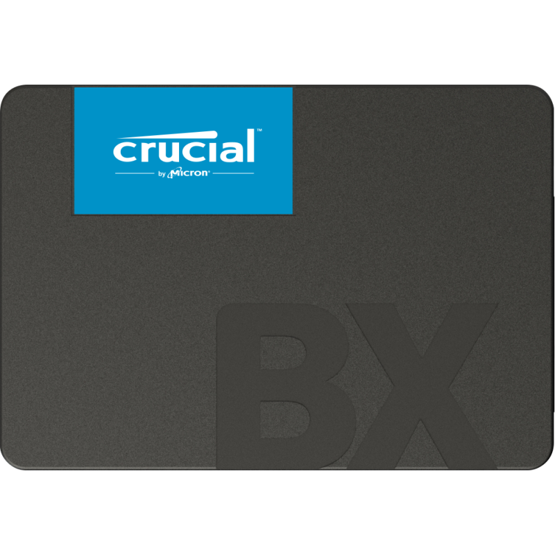 Твердотільний накопичувач 1Tb, Crucial BX500, SATA3, 2.5", 3D TLC, 540/500 MB/s (CT1000BX500SSD1)