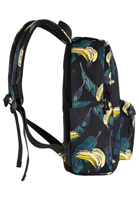 Рюкзак для ноутбука 13" 2E TeensPack "Bananas", поліестер, 300 x 400 x 210 мм (2E-BPT6114BB)
