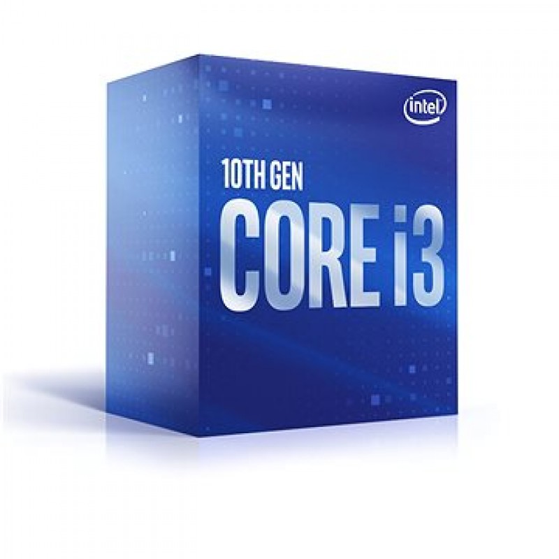 Процесор Intel Core i3 (LGA1200) i3-10100, Box, 4x3.6 GHz (Turbo Boost 4.3 GHz), L3 6Mb, UHD Graphics 630 (1100 MHz), Comet Lake, 14 nm, TDP 65W (BX8070110100)