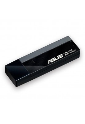 Мережевий адаптер Asus USB-N13, USB 2.0, Wi-Fi 802.11b/g/n, 2.4GHz, до 300 Mb/s