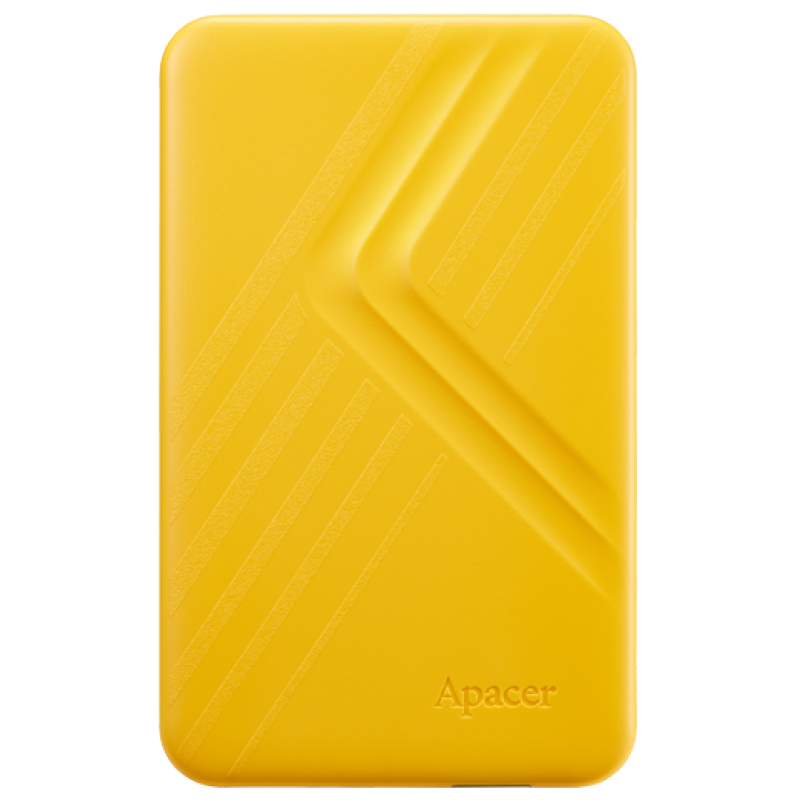 Зовнішній жорсткий диск 2Tb Apacer AC236, Yellow, 2.5", USB 3.1 (AP2TBAC236Y-1)