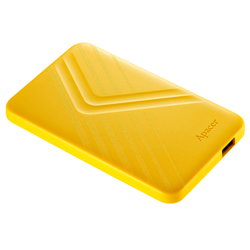 Зовнішній жорсткий диск 2Tb Apacer AC236, Yellow, 2.5", USB 3.1 (AP2TBAC236Y-1)