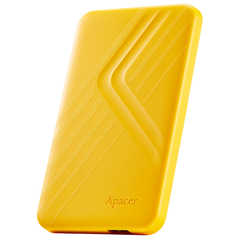Зовнішній жорсткий диск 2Tb Apacer AC236, Yellow, 2.5", USB 3.1 (AP2TBAC236Y-1)