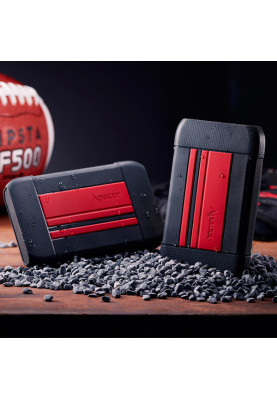 Зовнішній жорсткий диск 2Tb Apacer AC633, Black/Red, 2.5", USB 3.1 (AP2TBAC633R-1)