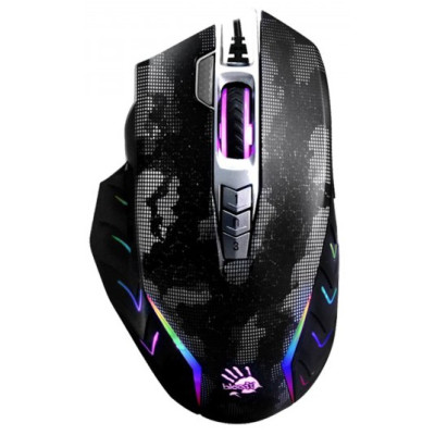 Миша A4Tech J95s Bloody Satellite, USB Activated, Extra Fire Button, 8000 dpi, RGB, 20M натискань