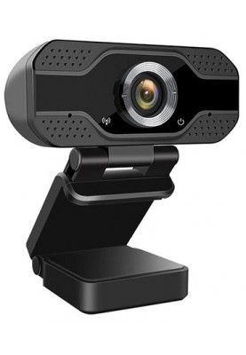 Web камера Dynamode MegaPixels 1920x1080 видео: до 30 к/с, угол 75°, USB, встр. микр., черная (W8-Full HD 1080P)