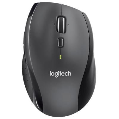 Миша Logitech M705 Marathon, Black, USB, бездротова, оптична, 1000 dpi, 7 кнопок, 2xAA (910-001949)