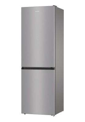 Холодильник Gorenje RK6191ES4, Steel, двокамерний, загальний об'єм 320L, корисний об'єм 206L/108, A+, 185x60x59.2