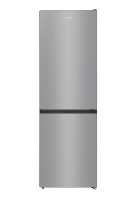 Холодильник Gorenje RK6191ES4, Steel, двокамерний, загальний об'єм 320L, корисний об'єм 206L/108, A+, 185x60x59.2