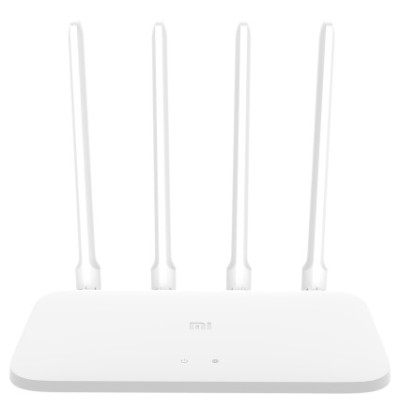 Роутер Xiaomi Mi WiFi Router 4A Global, Wi-Fi 802.11a/b/g/n/ac, до 1167 Mb/s, 2.4Gh/5Gh, 2 LAN 10/100 Mb/s, RJ45 10/100Mb/s , 4 зовнішніх антенн