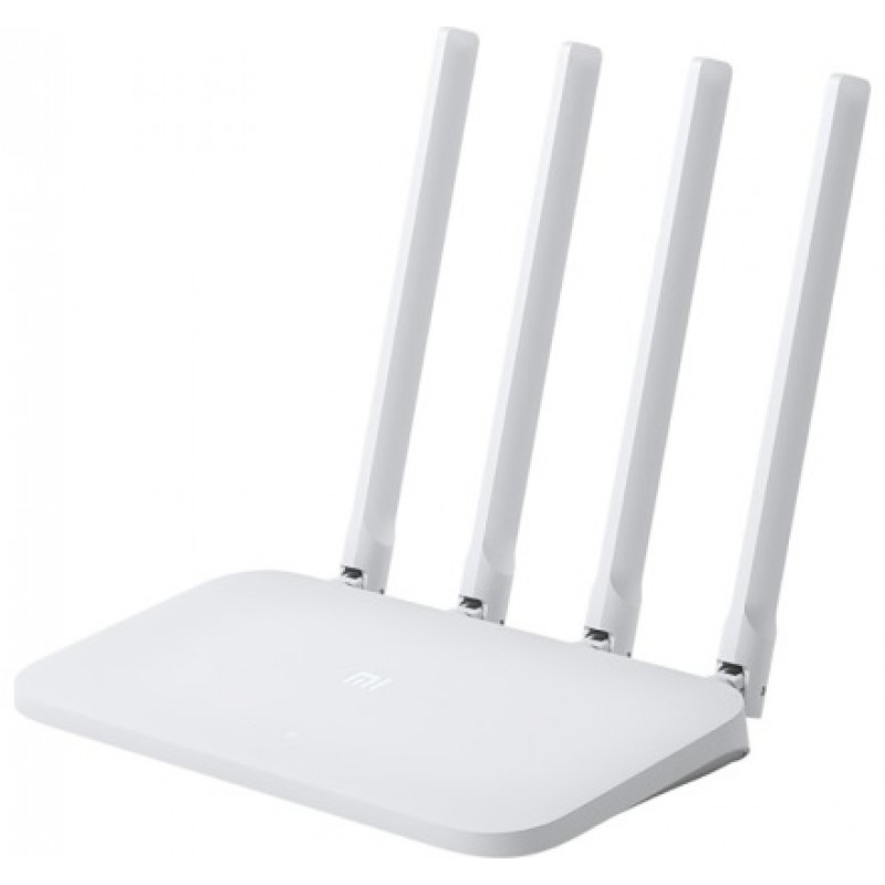 Роутер Xiaomi Mi WiFi Router 4C Global, Wi-Fi 802.11a/b/g/n, до 867 Mb/s, 2.4Gh, 2 LAN 10/100 Mb/s, RJ45 10/100Mb/s , 4 зовнішніх антен