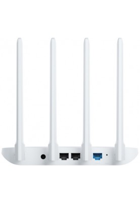 Роутер Xiaomi Mi WiFi Router 4C Global, Wi-Fi 802.11a/b/g/n, до 867 Mb/s, 2.4Gh, 2 LAN 10/100 Mb/s, RJ45 10/100Mb/s , 4 зовнішніх антен