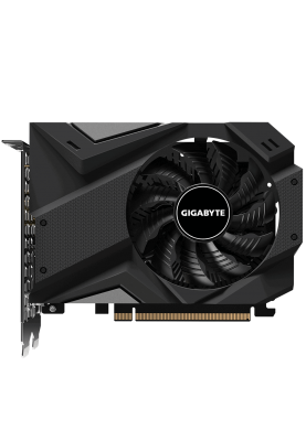 Відеокарта GeForce GTX 1650, Gigabyte, OC, 4Gb GDDR6, 128-bit, DVI/HDMI/DP, 1635/12000 MHz (GV-N1656OC-4GD)