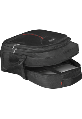 Рюкзак для ноутбука 16" Defender Carbon, Black, поліестер, 480х350х20 мм (26077)