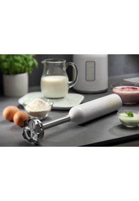 Блендер Gorenje HB600ORAW White, 600W, занурювальний, 2 швидкості, насадки ніжка-блендер