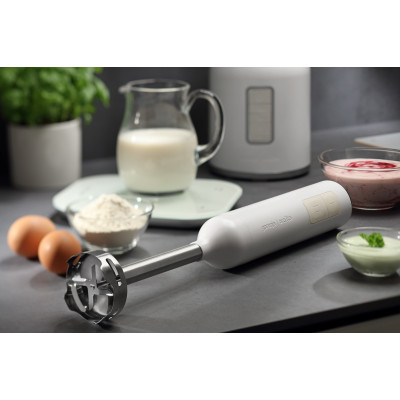 Блендер Gorenje HB600ORAW White, 600W, занурювальний, 2 швидкості, насадки ніжка-блендер