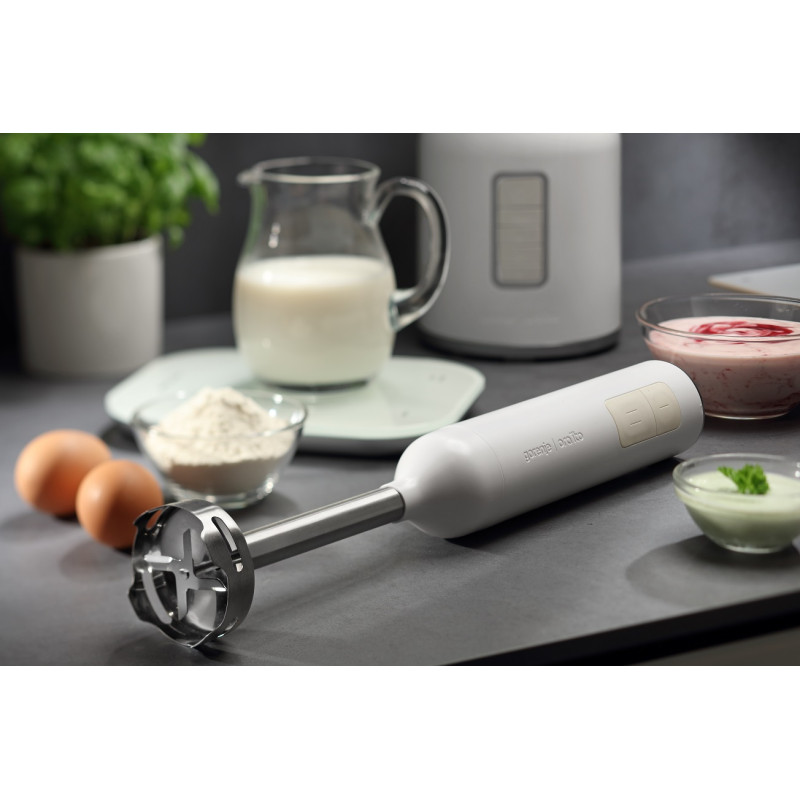 Блендер Gorenje HB600ORAW White, 600W, занурювальний, 2 швидкості, насадки ніжка-блендер