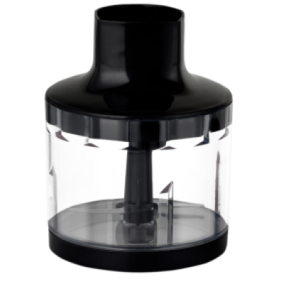Блендер Liberton LHB-1000 Black, 800W, занурювальний, 2 швидкості, мірний стакан 600мл, подрібнювач 1750мл, вінчик для збивання, терки, шатківниця, мульти-подрібнювач, терка для дерунів, шатківниця