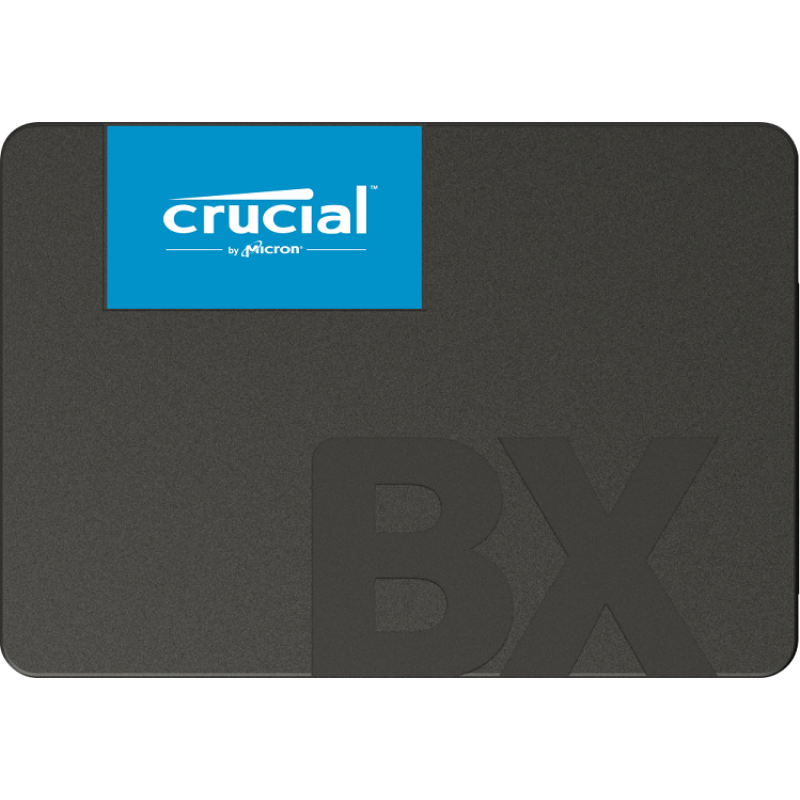 Твердотільний накопичувач 2Tb, Crucial BX500, SATA3, 2.5", 3D TLC, 540/500 MB/s (CT2000BX500SSD1)