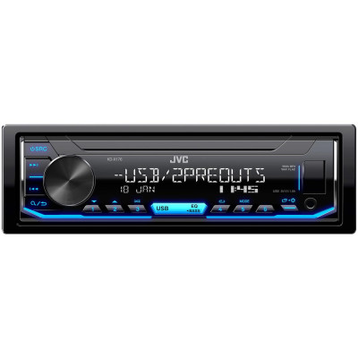 Автомагнітола JVC KD-X176, 1 Din