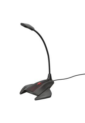 Мікрофон Trust GXT 239 Nepa Gaming, Black, 3.5 мм, гнучкий тримач, 1,7 м (23467)