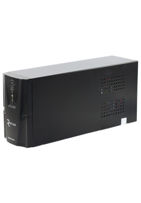 Джерело безперебійного живлення Ritar RTP650L-UX-IEC 390W Proxima-L, LED, AVR, USB, 4xIEC, 12В/7Аг x 1 шт, пластиковий корпус (RTP650L-UX-IEC)