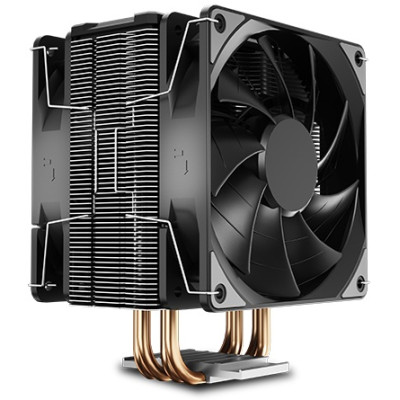 Кулер для процесора Deepcool GAMMAXX 400 EX, алюміній і мідні теплові трубки, 2x120 мм, для Intel 115x/1200, AMD AMx/FMx
