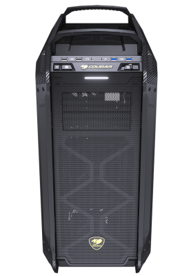 Корпус Cougar Panzer Max-G Black, Full Tower, без БЖ, для EATX/ATX/Micro ATX/Mini ITX, загартоване скло, 266 x 612 x 556 мм