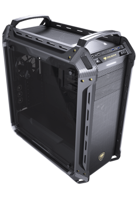Корпус Cougar Panzer Max-G Black, Full Tower, без БЖ, для EATX/ATX/Micro ATX/Mini ITX, загартоване скло, 266 x 612 x 556 мм