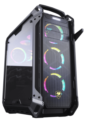 Корпус Cougar Panzer Max-G Black, Full Tower, без БЖ, для EATX/ATX/Micro ATX/Mini ITX, загартоване скло, 266 x 612 x 556 мм