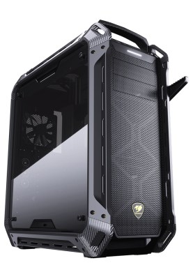 Корпус Cougar Panzer Max-G Black, Full Tower, без БЖ, для EATX/ATX/Micro ATX/Mini ITX, загартоване скло, 266 x 612 x 556 мм