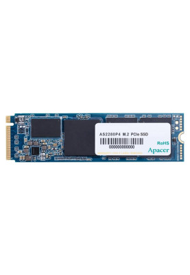 Твердотільний накопичувач M.2 1Tb, Apacer AS2280P4, PCI-E 3.0 x4, 3D TLC, 3000/2000 MB/s (AP1TBAS2280P4-1)