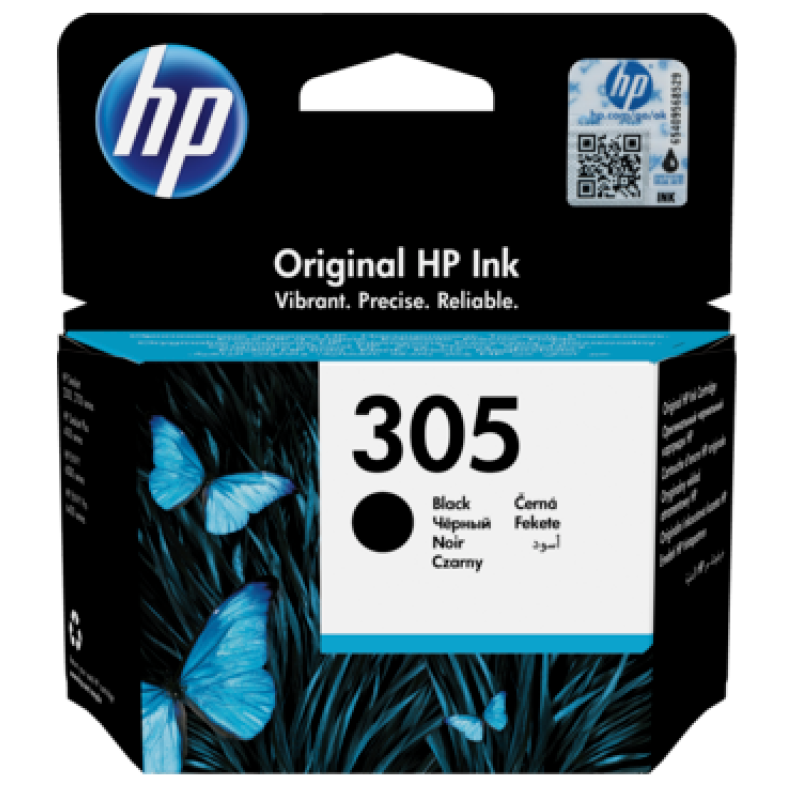 Картридж HP №305 (3YM61AE), Black, DeskJet 2320/2710/2720/2721/2723, DeskJet Plus 4120/4122/4130, 120 стор
