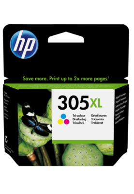 Картридж HP №305XL (3YM63AE), Color, DeskJet 2320/2710/2720/2721/2723, DeskJet Plus 4120/4122/4130, 200 стор