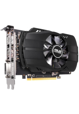 Відеокарта Radeon RX 550, Asus, PHOENIX, 4Gb GDDR5, 128-bit, DVI-D/HDMI/DP, 1183/6000MHz (PH-RX550-4G-EVO)