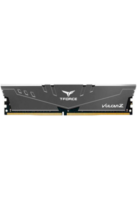 Пам'ять 16Gb DDR4, 3600 MHz, Team Vulcan Z, Grey, 18-22-22-42, 1.35V, з радіатором (TLZGD416G3600HC18J01)