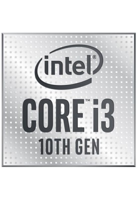 Процесор Intel Core i3 (LGA1200) i3-10100, Tray, 4x3.6 GHz (Turbo Boost 4.3 GHz), L3 6Mb, UHD Graphics 630 (1100 MHz), Comet Lake, 14 nm, TDP 65W (CM8070104291317)