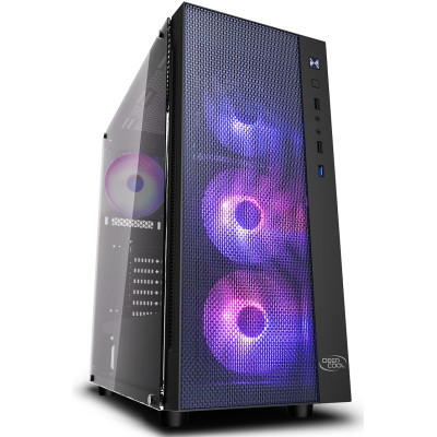 Корпус Deepcool MATREXX 55 MESH ADD-RGB 4F Black, без БЖ, EATX / ATX / Micro ATX / Mini ITX (MATREXX 55 MESH ADD-RGB 4F)